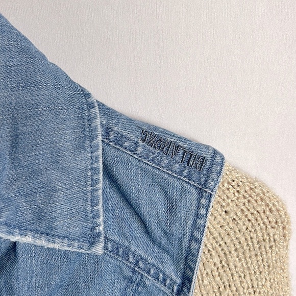 Billabong Rev Up Hooded Denim Jacket size S - Picture 13 of 14